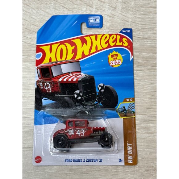 Hot Wheels Car Ford Model  A Custom 31 HW Dirt Toy Race Cars Kids Diecast 2025 - Picture 1 of 7